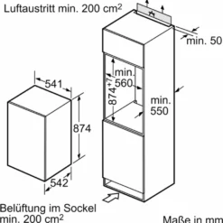 Bosch Serie | 4 Einbau-Gefrierschrank 87.4 X 54.1 Cm Schleppscharnier GIV21VSE0 12 Bosch Serie | 4 Einbau-Gefrierschrank 87.4 X 54.1 Cm Schleppscharnier GIV21VSE0 -Angebote Herd Liebe Store 462dd3fdae2ca6f455954c26fc4a76a5
