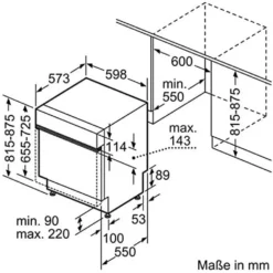 NEFF S145HVS15E N50 Geschirrspüler Teilintegriert / 60 Cm / Home Connect / Chef 70° / Favourite / 6 Programme -Angebote Herd Liebe Store 463422db1b0ac5154d977acb8906a6a9