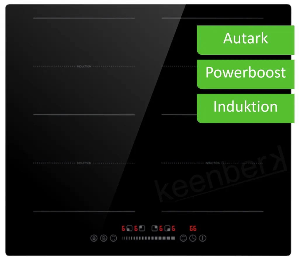 PKM Induktionskochfeld Einbaukochfeld Kochplatte Touch Control Autark IN4-2FZS 12 PKM Induktionskochfeld Einbaukochfeld Kochplatte Touch Control Autark IN4-2FZS - Image 10