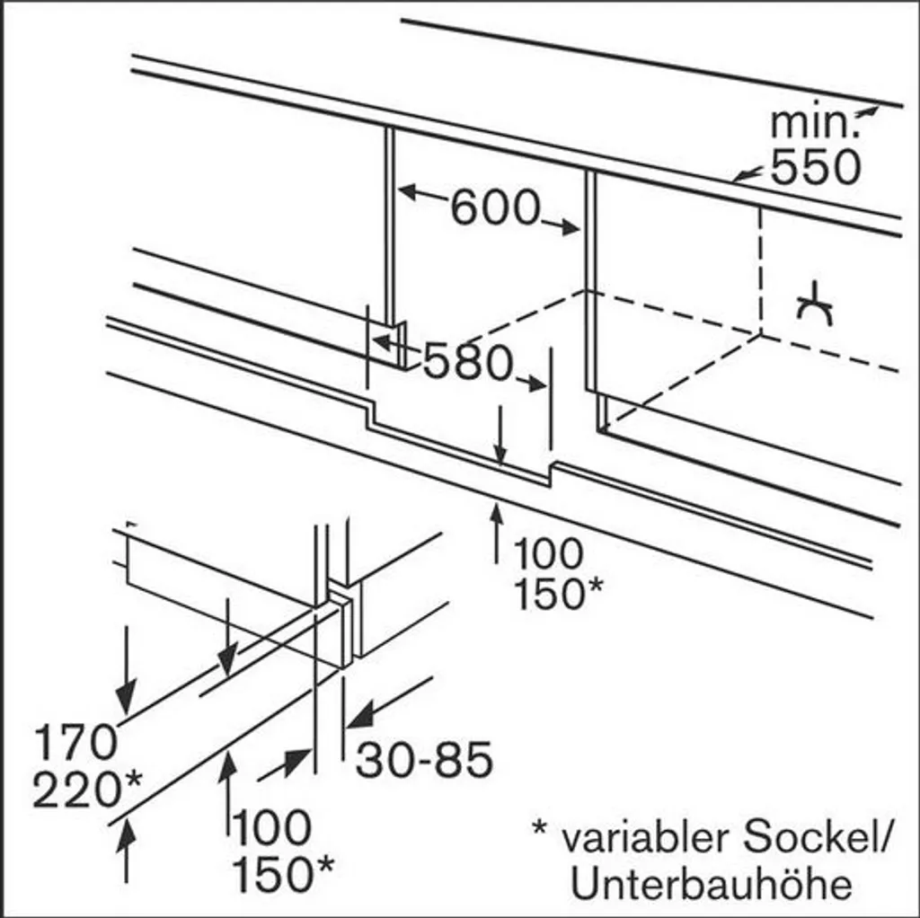 BOSCH Unterbau-Kühlautomat KUL15AFF0 Integrierbar, Flachscharnier 16 BOSCH Unterbau-Kühlautomat KUL15AFF0 Integrierbar, Flachscharnier - Image 14