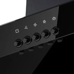 Umluftset KH-GSH-60B Dunstabzugshaube 60cm Glas Schwarz LED Umluft -Angebote Herd Liebe Store 47f78734fb98ed184f80f60185bcf7af