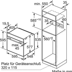 Bosch HBG635BB1 K EinbauBackofen Sw Uhr 28 Bosch HBG635BB1 K EinbauBackofen Sw Uhr -Angebote Herd Liebe Store 493f5cf164d6d5713342d18f6df49269