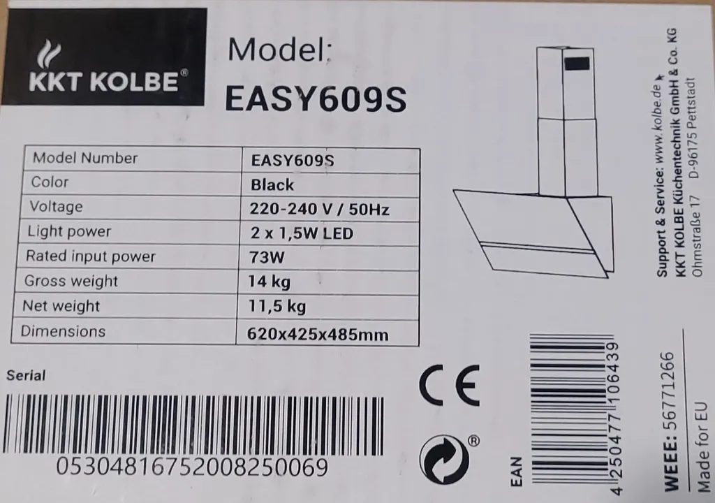 Dunstabzugshaube 60cm EASY609S 15 Dunstabzugshaube 60cm EASY609S - Image 13
