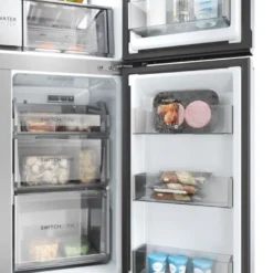 Haier - HCR7918EIMB - Multi-Door - Black Inox - NoFrost - Festwasseranschluß -Angebote Herd Liebe Store 49e759c059f381ce4f0f4cae27ca15e6