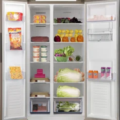 PKM Side By Side Kühl-Gefrierkombination Kühlschrank NoFrost SBS440.4NFWD SI 11 PKM Side By Side Kühl-Gefrierkombination Kühlschrank NoFrost SBS440.4NFWD SI -Angebote Herd Liebe Store 49fc216360d668caf5c1a0e1bdf80ca5