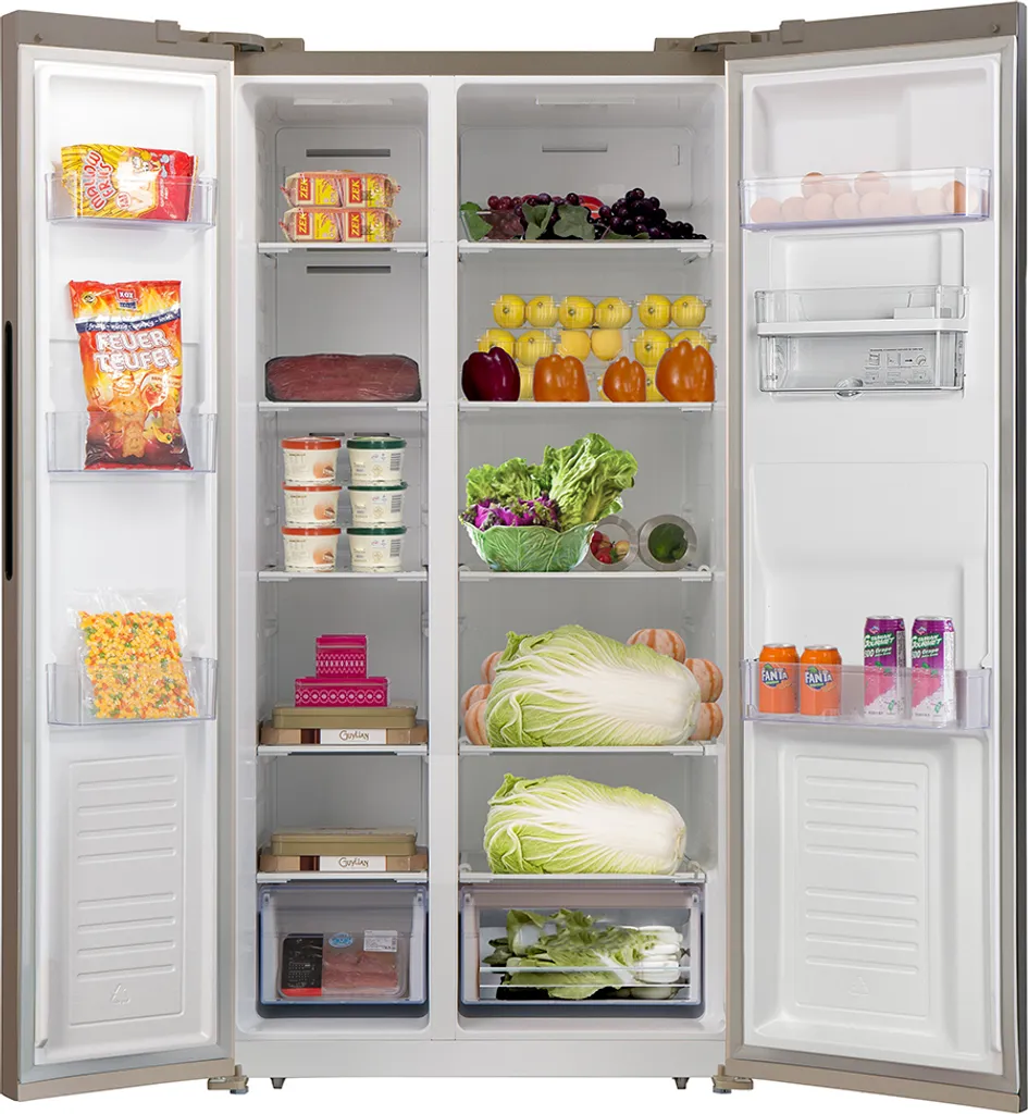 PKM Side By Side Kühl-Gefrierkombination Kühlschrank NoFrost SBS440.4NFWD SI 5 PKM Side By Side Kühl-Gefrierkombination Kühlschrank NoFrost SBS440.4NFWD SI - Image 3