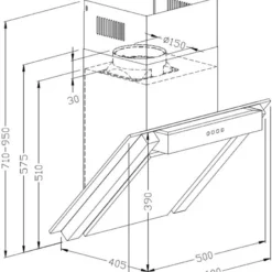 PKM Dunstabzugshaube Mit Randabsaugung Kopffreihaube 9860LZ Edelstahl Glasschirm -Angebote Herd Liebe Store 4a433d17f2044c7a2643ab74cc474ea1