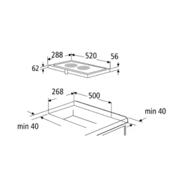 PKM Induktionskochfeld Einbaukochfeld Doppelkochfeld Kochplatte Autark IF2X -Angebote Herd Liebe Store 4bb3cf3998025def117f7b8928663f10