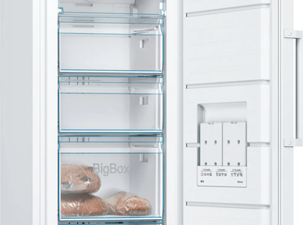Bosch Serie 4 Freistehender Gefrierschrank GSN29UWEW 161 X 60 Cm, Weiß 7 Bosch Serie 4 Freistehender Gefrierschrank GSN29UWEW 161 X 60 Cm, Weiß - Image 5