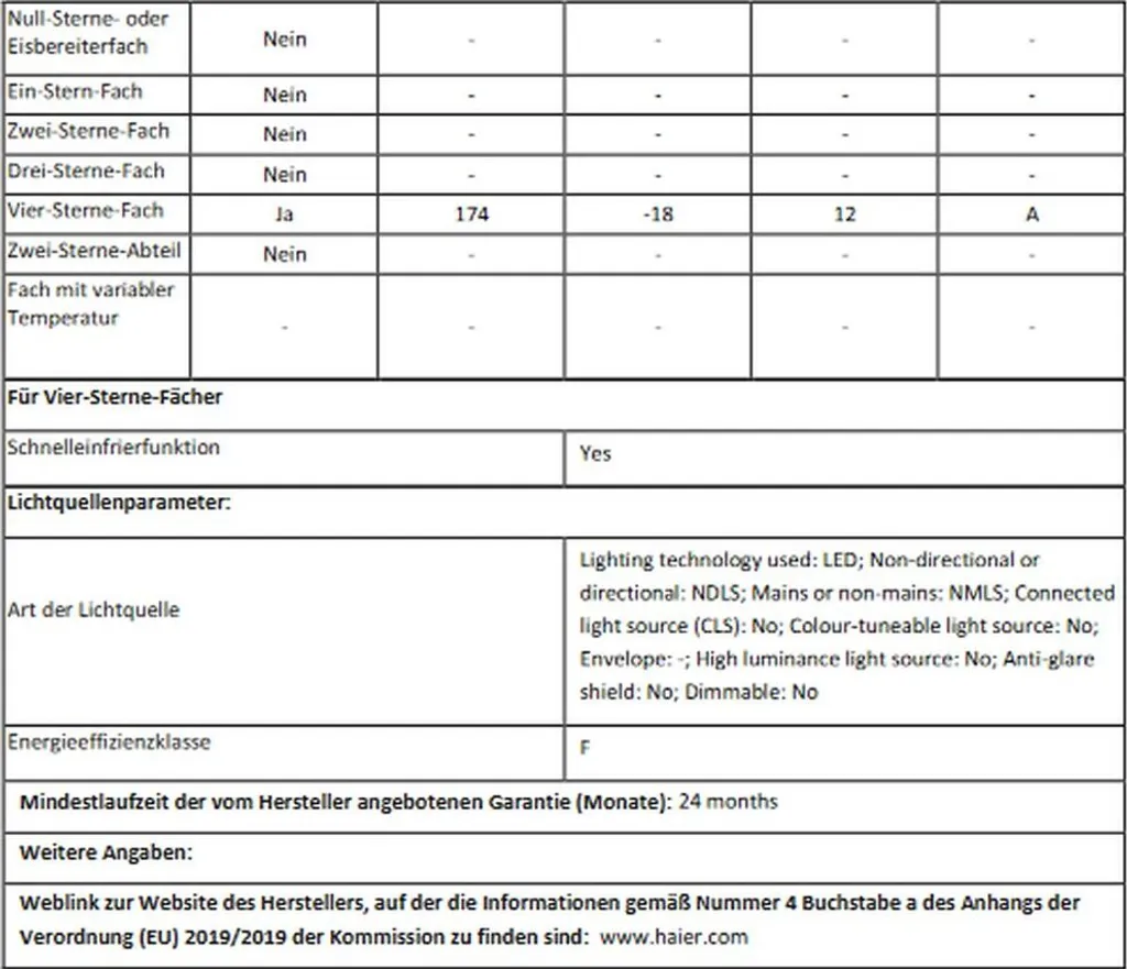 Haier Side-by-Side Kühlschrank HTF-540DGG7 11 Haier Side-by-Side Kühlschrank HTF-540DGG7 - Image 9