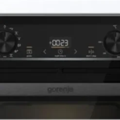 Gorenje BPS6737E14BG Einbau-Elektrobackofen, Schwarz, 77 L Volumen, 59,5 Cm Breite, Ober-/Unterhitze + Umluft, Selbstreinigungsfunktion, Display, Integrierte Uhr -Angebote Herd Liebe Store 4ce96d9e942dfa3c59928f785f391d01