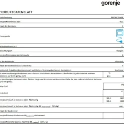 Gorenje GECS6C 70 WPA Elektro-Standherd - Glaskeramik-Kochfeld - 71 Liter - ExtraSteam - GentleClose - AirFry - Versenkbare Knebel - AquaClean - PerfectGrill - Teleskopauszüge - Weiß -Angebote Herd Liebe Store 4cf0d1954870e03a0ed3075dffa9982b