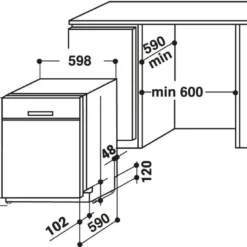 Bauknecht BUO 3C33 C X Unterbaugeschirrspüler 14 Maßgedecke AquaStop -Angebote Herd Liebe Store 4dd0cfc72969d4d5e87b6cfc7b3f7b7f