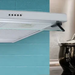 VIESTA VDU6080SR Dunstabzugshaube 60cm - Edelstahl Unterbau Wandhaube Mit Fettfiltern - LED-Beleuchtung - Abluft- & Umluftfunktion - Dunstabzug Mit Glasschirm - Energieklasse C -Angebote Herd Liebe Store 4f81583bb39e69f7b96016379e3ae9a8