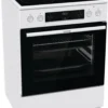 Gorenje GECS6C 70 WPA Elektro-Standherd - Glaskeramik-Kochfeld - 71 Liter - ExtraSteam - GentleClose - AirFry - Versenkbare Knebel - AquaClean - PerfectGrill - Teleskopauszüge - Weiß -Angebote Herd Liebe Store 507c673cd8dcb103afbb26282e467753