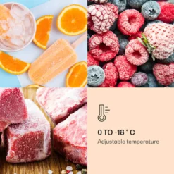 Klarstein IceAge 88 Gefrierschrank 88 Liter - 3 Etagen - Thermostat - Temperaturbereich: 0 Bis -18 °C - Kompressionskühlung - Glasfront -Angebote Herd Liebe Store 51365f4b994350c63983ca5bd9894cb3