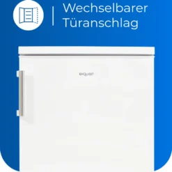 Exquisit Kühlschrank KS16-V-H-010D Weiss | Standgerät | 133 L Volumen | Weiß -Angebote Herd Liebe Store 51929380a7009b360e99b8aeb0fa6748