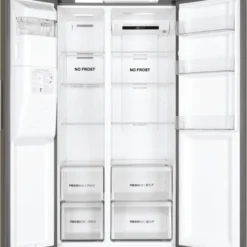 Haier HSR3918FIMP Kühl-Gefrierkombination Side By Side, NoFrost, Wasser- Und Eiswürfeldispenser 37 Haier HSR3918FIMP Kühl-Gefrierkombination Side By Side, NoFrost, Wasser- Und Eiswürfeldispenser -Angebote Herd Liebe Store 51de1836fe8c5b4e66170c4d30730133