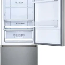 Haier HTR5619ENMG Kühl-Gefrierkombination No Frost Edelstahllook -Angebote Herd Liebe Store 5240b9f611c79a257348bde77ae6c9a4