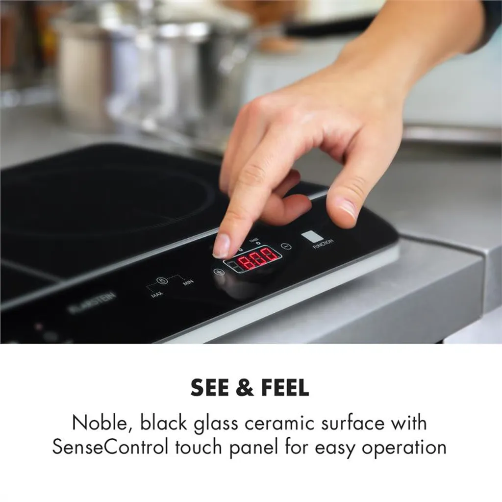 VariCook Neo Induktions-Doppelkochfeld 3500W SenseControl Glaskeramik 6 VariCook Neo Induktions-Doppelkochfeld 3500W SenseControl Glaskeramik - Image 4