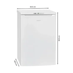 Bomann GS 7243 Gefrierschrank, 91 Liter, Mit Akustischem Tür-Warnsignal, LED Frontdisplay, Schnellgefrierfunktion Und 4 Sterne-Kennzeichnung, Weiß -Angebote Herd Liebe Store 546edb5304912b4c5d896f6831774c30