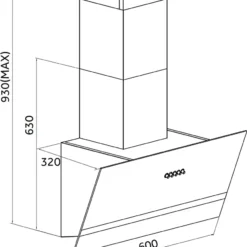 YUNA Dunstabzugshaube Duresa Kopffreihaube Wandhaube Umluft Abluft Black 60cm 6 YUNA Dunstabzugshaube Duresa Kopffreihaube Wandhaube Umluft Abluft Black 60cm -Angebote Herd Liebe Store 54ec505aad91d83359366f0d7d7bec61