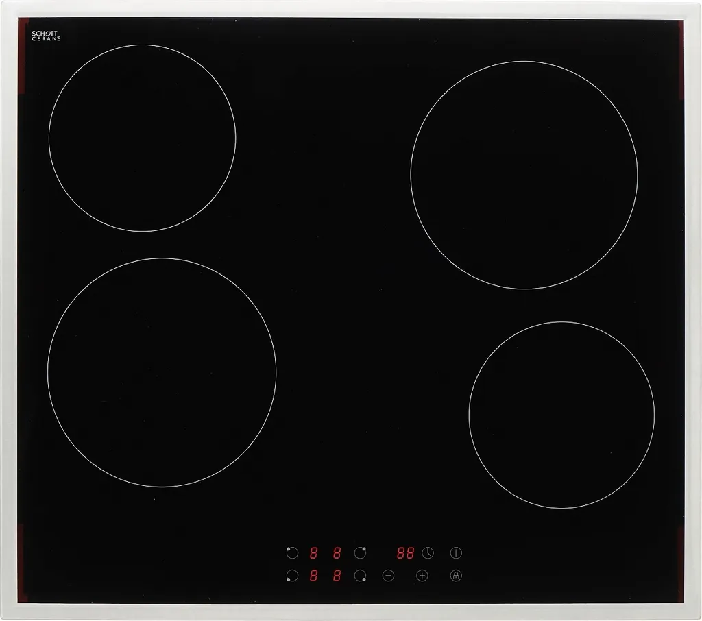 PKM Autarkes Kochfeld Glaskeramik Ceranfeld Schott Glas EB-C4N 59 X 52 Cm 4 PKM Autarkes Kochfeld Glaskeramik Ceranfeld Schott Glas EB-C4N 59 X 52 Cm - Image 2