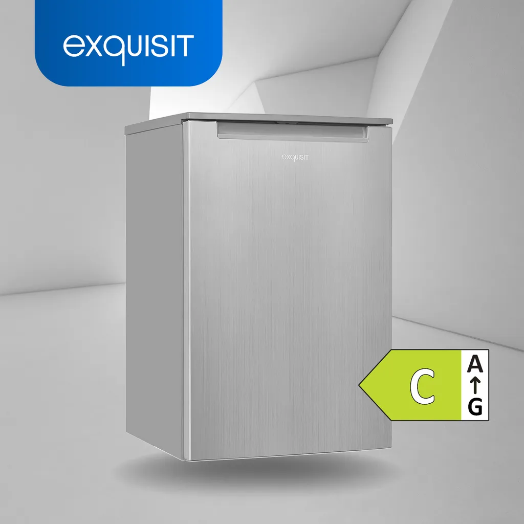 Exquisit Gefrierschrank GS81-040C Inoxlook | 87 L Nutzinhalt | Gefrierschubladen | Türanschlag Wechselbar 4 Exquisit Gefrierschrank GS81-040C Inoxlook | 87 L Nutzinhalt | Gefrierschubladen | Türanschlag Wechselbar - Image 2