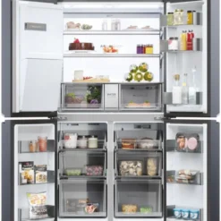 Haier - HCR7918EIMB - Multi-Door - Black Inox - NoFrost - Festwasseranschluß -Angebote Herd Liebe Store 5561ef29f8b5e98d77daa4a03eb90634