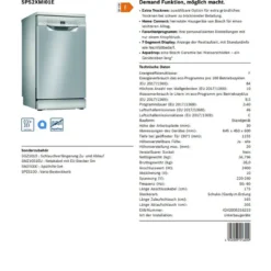 Bosch Serie 2 SPS2XMI01E Geschirrspüler 45 Cm - Edelstahl -Angebote Herd Liebe Store 5584f622af295873093a6c54576f5fb1