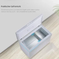 CHiQ Kühl- & Gefriertruhe FCF197D, (B X T) 98 X 56 Cm, 199L, Dual-Temperature, Mit Rollen Zur Einfachen Platzierung, Gefrierklappe Mit Niveauregulierung -Angebote Herd Liebe Store 55a2ff38b294a0146321bbb6bde9ca60