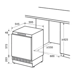 Exquisit Unterbaugefrierschrank UGS105-FE-010F | Einbaugerät | Schlepptürmontage | 97 L Nutzinhalt | Weiß 11 Exquisit Unterbaugefrierschrank UGS105-FE-010F | Einbaugerät | Schlepptürmontage | 97 L Nutzinhalt | Weiß -Angebote Herd Liebe Store 55c57cbc32e65604cff595071f1a446b