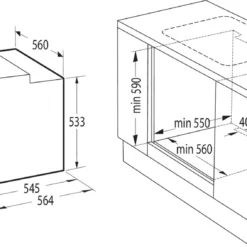 Gorenje Black Set 4 INDUCTION Einbauherd - Set Mit Induktions-Kochfeld Mit Edelstahlrahmen - 77L XXL Volumen - GentleClose - AirFry - PizzaMode - ChildLock - PerfectGrill - Teleskopauszüge - Schwarz 33 Gorenje Black Set 4 INDUCTION Einbauherd - Set Mit Induktions-Kochfeld Mit Edelstahlrahmen - 77L XXL Volumen - GentleClose - AirFry - PizzaMode - ChildLock - PerfectGrill - Teleskopauszüge - Schwarz -Angebote Herd Liebe Store 5a8e42ab178834d17c968ba2a128c155