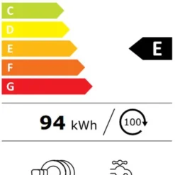 AEG - FEB52620ZM - Integrierbarer Geschirrspüler - Edelstahl -Angebote Herd Liebe Store 5afcc4b26b7e4a04720b5efd6b6e76a1