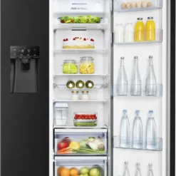 Hisense RS694N4TFE Kühl-/Gefrierkombination Side By Side NOFROST - Electronic Touch Control - Ice Crusher - Wasserspender Mit Integrierten Wassertank - Volumen 562l (371l Kühl / 185l Gefrier) - Chrom Weinregal - Inverter-Kompressor 39 Hisense RS694N4TFE Kühl-/Gefrierkombination Side By Side NOFROST - Electronic Touch Control - Ice Crusher - Wasserspender Mit Integrierten Wassertank - Volumen 562l (371l Kühl / 185l Gefrier) - Chrom Weinregal - Inverter-Kompressor -Angebote Herd Liebe Store 5b87677339ac6a1eb9b942f15423929e