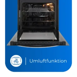 Exquisit EHE 185-1.2-Set Einbau-Herd Glaskeramikkochfeld | Ober-/Unterhitze | Inox -Angebote Herd Liebe Store 5b8ff3e0ff8a84a1b9253f8c4f66fdf2