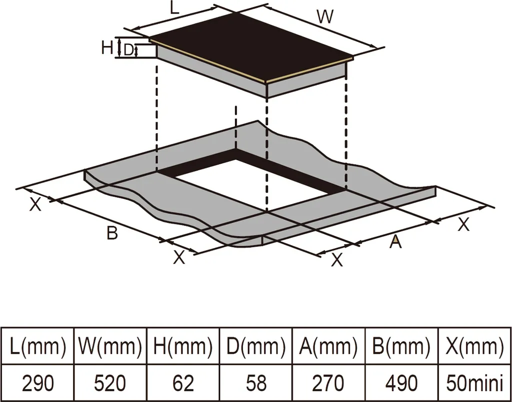 PKM Induktions-Doppelkochplatte Einbaukochfeld Touch Control Autark IF2 G 4 PKM Induktions-Doppelkochplatte Einbaukochfeld Touch Control Autark IF2 G - Image 2