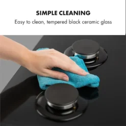 Klarstein Gasherd Einbau-Gaskochfeld - Sabaf-Brenner - Gaskochfeld Für Propan/Erdgas - Gasherd Kochfeld Einbau Gasherd - Glaskeramik - 5-Flammig - Schwarz Einbau Gas Kochfeld Gasherd 5 Platten Kochfelder Herdplatte Kochplatte Einbaukochfeld -Angebote Herd Liebe Store 5e6df163d15b489b763d09355cab0802