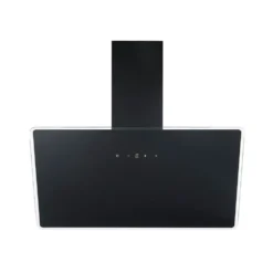 Respekta Dunstabzugshaube Kopffreihaube Schräghaube 90 Cm Schwarz A++ Umluft LED