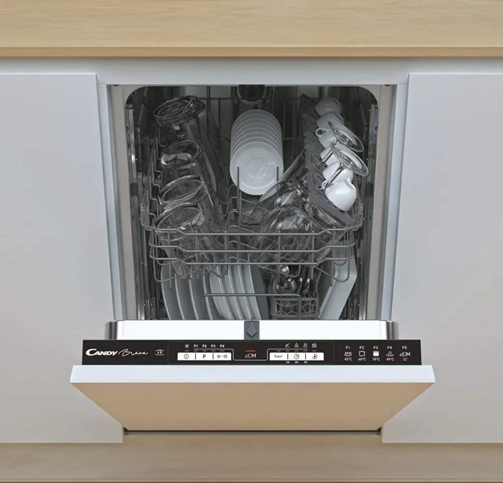 Candy Brava CDIH 1L949, Voll Integriert, Single (45 Cm Breit), Schwarz, LED, Zusammenklappbar, Doppel 3 Candy Brava CDIH 1L949, Voll Integriert, Single (45 Cm Breit), Schwarz, LED, Zusammenklappbar, Doppel