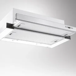 Silverline CRF 610 E / Crystal Deluxe Flachschirmhaube / 60 Cm Breite/ 580m3/h , Flachschirmhaube,