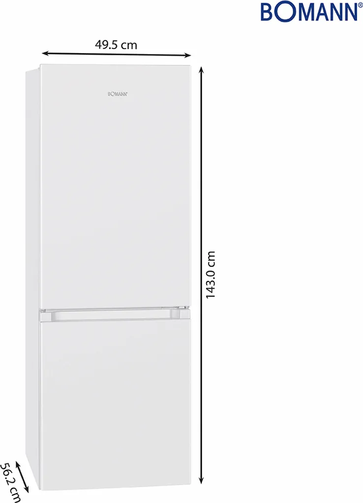 Bomann Kühl-Gefrierkombination KG 320.2 Weiß 175 Liter 7 Bomann Kühl-Gefrierkombination KG 320.2 Weiß 175 Liter - Image 5