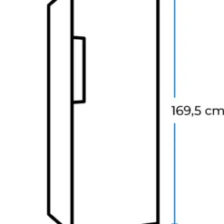 Exquisit Gefrierschrank GS271-NF-H-010E Inoxlook | Standgerät | 194 L Volumen | Inoxlook -Angebote Herd Liebe Store 62077116808afad7fe6ddb853208dfce