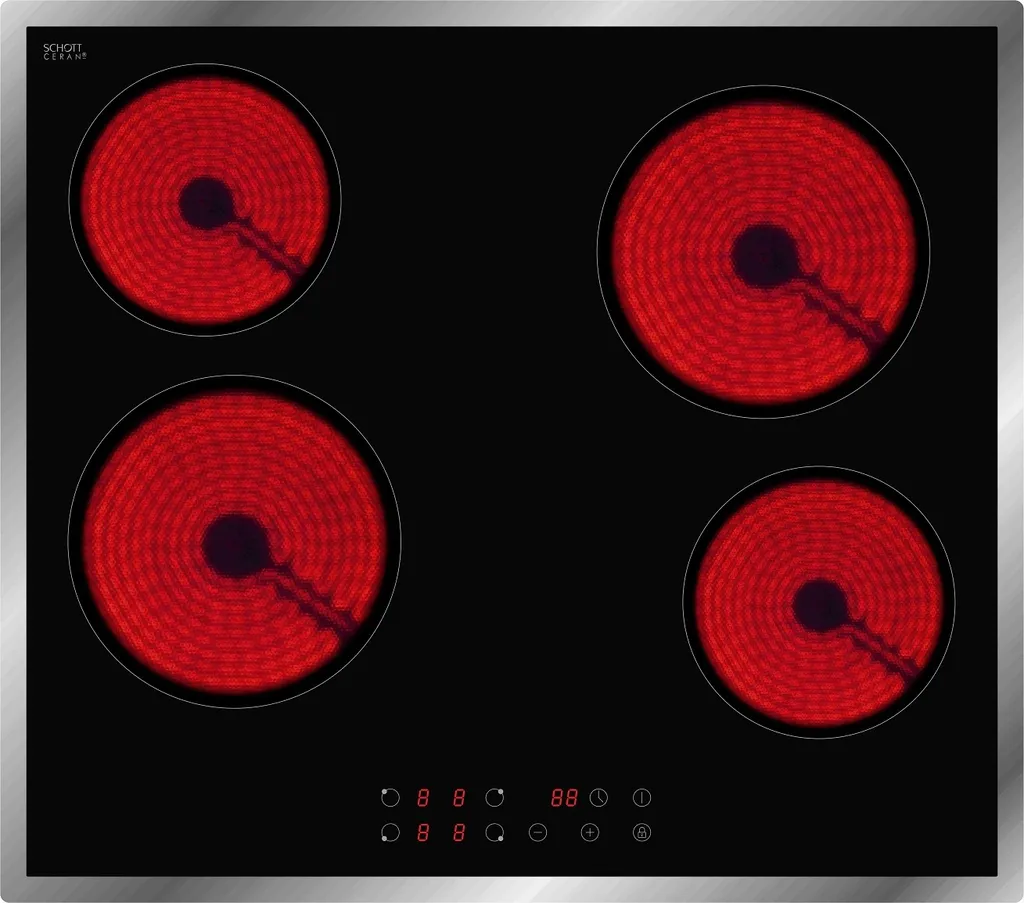 PKM Autarkes Kochfeld Glaskeramik Ceranfeld Schott Glas EB-C4N 59 X 52 Cm 5 PKM Autarkes Kochfeld Glaskeramik Ceranfeld Schott Glas EB-C4N 59 X 52 Cm - Image 3