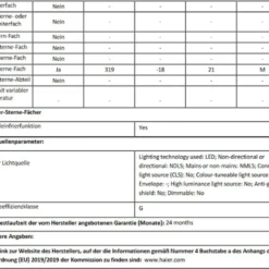 Haier HCE321T Gefriertruhe / 319 Liter / Innenbeleuchtung / Super-Gefrierfunktion / Ausbalancierter Deckel / 2 Metallkörbe 12 Haier HCE321T Gefriertruhe / 319 Liter / Innenbeleuchtung / Super-Gefrierfunktion / Ausbalancierter Deckel / 2 Metallkörbe -Angebote Herd Liebe Store 632bb03151911773aa4daa04de1c96f7