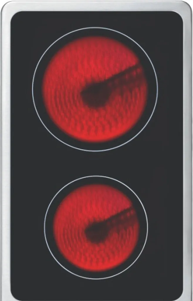 KF-IX-2F Glaskeramik Doppelkochplatte Edelstahl 230V Autark 2 Einbau 5 KF-IX-2F Glaskeramik Doppelkochplatte Edelstahl 230V Autark 2 Einbau - Image 3