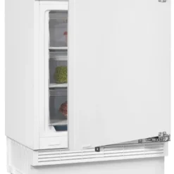 Exquisit Unterbaugefrierschrank UGS105-FE-010F | Einbaugerät | Schlepptürmontage | 97 L Nutzinhalt | Weiß