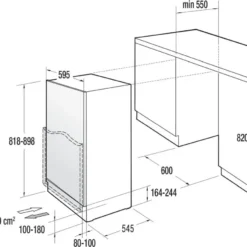 Gorenje - RBIU609EA1 - Unterbau-Kühlschrank Mit Gefrierfach - Festtür-Technik -Angebote Herd Liebe Store 657004b81d7a32a09683b4689f9ad1dc