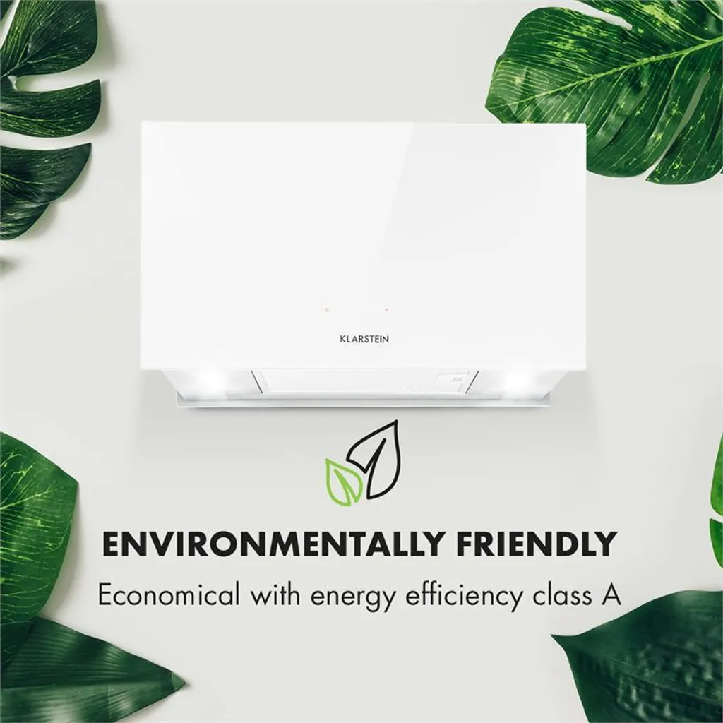 Kronleuchter L Inselabzugshaube 60cm Abluft: 590m³/h LED Touch Glas Weiß 6 Kronleuchter L Inselabzugshaube 60cm Abluft: 590m³/h LED Touch Glas Weiß - Image 4