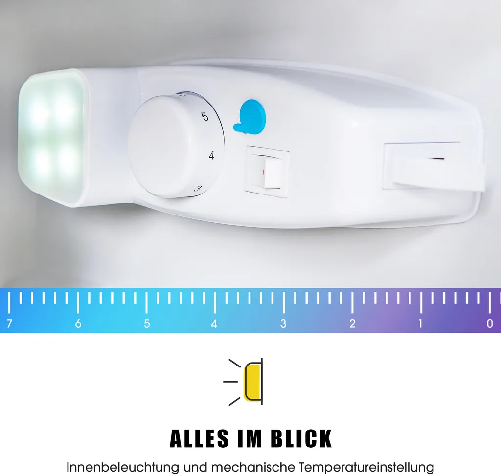 Kühl Gefrierkombination, Freistehender Kühlschrank, Freistehend Gefrierschrank Mit 60L Gesamtvolumen Doppeltür LED Beleuchtung 172 KWh/Jahr 86.8cm Höhe, Schwarz 10 Kühl Gefrierkombination, Freistehender Kühlschrank, Freistehend Gefrierschrank Mit 60L Gesamtvolumen Doppeltür LED Beleuchtung 172 KWh/Jahr 86.8cm Höhe, Schwarz - Image 8